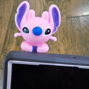 Disney Pink and Blue Stitch Phone Accessory